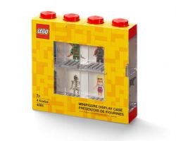PRÉSENTOIR DE 8 FIGURINES LEGO ROUGE